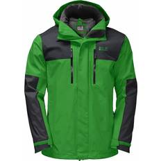 Jack Wolfskin Jasper Flex Hard Shell Jacket - Basil Green