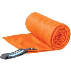 Polyester Bath Towels Sea to Summit Pocket M Bath Towel Orange (100x50cm)