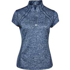 Maddison Short Sleeve Technical Airflow 1/4 Zip Top