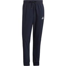 Adidas L Bukser adidas Aeroready Essential Tapered Cuff Woven 3 Stripes Pant - Legend Ink