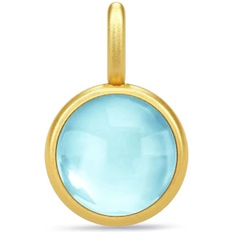 Julie Sandlau Prime Pendant - Gold/Sky Blue