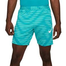 Herre - Træningstøj - Turkis Shorts Nike Dri-Fit Strike Men - Aquamarine/Tropical Twist/Aquamarine/White