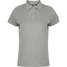 ASQUITH & FOX Women’s Classic Fit Polo Shirt - Heather