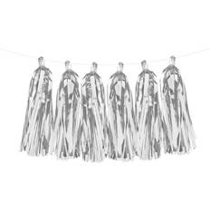 Plast Guirlander PartyDeco Garlands Tassel Silver