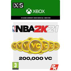 Xbox One Gavekort Microsoft NBA 2K21 - 200000 VC - Xbox Series X|S/One