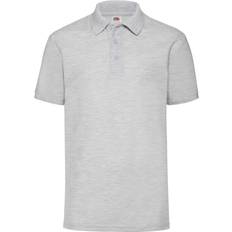 65/35 Polo Shirt - Heather Grey