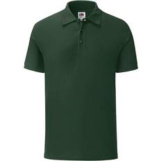 Fruit of the Loom 65/35 Tailored Fit Polo Shirt - Bottle Green