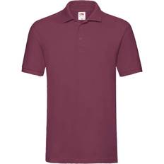 Fruit of the Loom Premium Polo Shirt - Burgundy