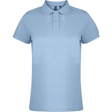 ASQUITH & FOX Women’s Classic Fit Polo Shirt - Sky Blue