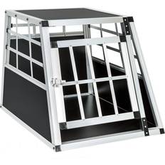 Dog Cage Single with Straight Back Wal