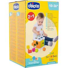 Hjernevrider Chicco 2 in 1 Sort & Beat Cube