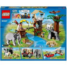 Elefante Juegos de Construcción LEGO City Wildlife Rescue Camp 60307