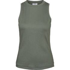 Vero Moda High Neck Sleeveless Top - Green/Laurel Wreath