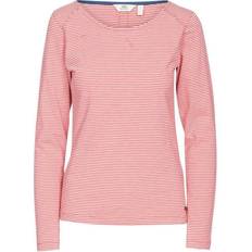 Trespass Caribou Women's Striped Long Sleeve T-shirt - Hibiscus Stripe