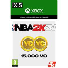 Cartes-cadeaux Microsoft NBA 2K21 - 15000 VC - Xbox Series X|S/One