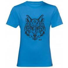 Jack Wolfskin Kid's Brand T-shirt - Sky Blue (1607242_1523_092)
