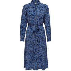 Jacqueline de Yong Piper Shirt Dress - Blue/Blue Iolite