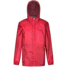 Regatta Kid's Bagley Waterproof Hooded Packaway Walking Jacket -Duchess