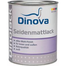 Dinova Seidenmattlack D-21 Træbeskyttelse Hvid 1L