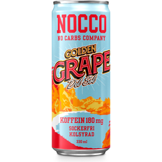 Billiga Nocco Sport- & Energidrycker Nocco Golden Grape Del Sol 330ml 1 st