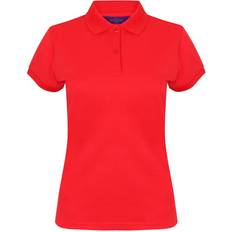 Henbury Coolplus Fitted Polo Shirt - Giallo/Rosso/Blu