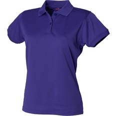 Henbury Ladies Coolplus Polo Shirt - Bright Purple