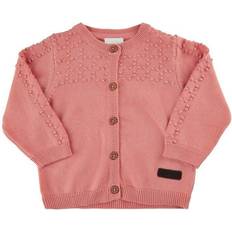 Rundringad Koftor Minymo Cardigan Knit - Lobster Bisque (111437-3477)