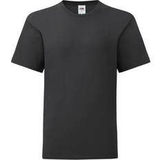 Fruit of the Loom Kid's Iconic 150 T-shirt - Black (61-023-036)