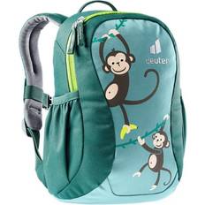 Chest Strap School Bags Deuter Pico - Dustblue/Alpinegreen