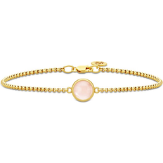 22k Armband Julie Sandlau Primini Bracelet - Gold/Pink