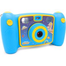 Easypix Fotocamera Digitale per Bambini KiddyPix Galaxy Sensore CMOS 5 Mpx Full HD Colore Blu Giallo