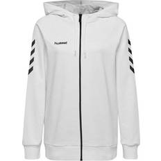 Hummel Go Cotton Zip Hoodie Women - White