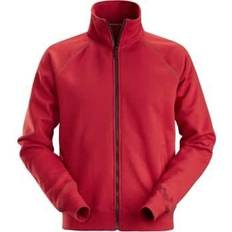 Fleecejakke - Herre - Rød Jakker Snickers Workwear Full Zip Sweatshirt Jacket - Chilli Red