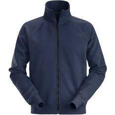 Blåa - Fleecejacka - Herr Jackor Snickers Workwear Full Zip Sweatshirt Jacket - Navy