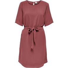 JDY Amanda 2/4 Belt Dress - Apple Butter