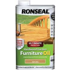 Oil - Outdoor Use - Transparent Paint Ronseal Ultimate Protection Wood Oil Transparent 0.5L