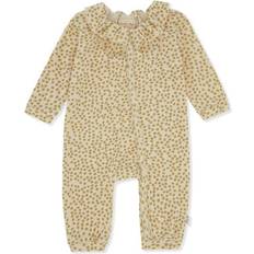 92/98 Jumpsuits Konges Sløjd Chleo Onesie - Buttercup Yellow (KS1756)