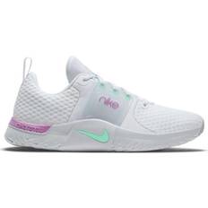 Gym & Training Shoes Nike Renew In-Season TR 10 W - White/Violet Shock/Football Grey/Green Glow