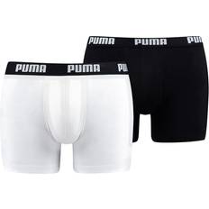 Puma Ropa interior de hombre Puma Basic Men's Boxers 2-pack - White/Black