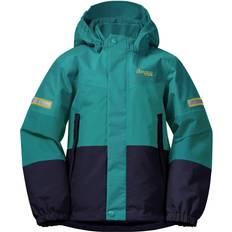 Bergans Takit Bergans Kid's Lilletind Insulated Jacket - Greenlake/Navy/Waxed Yellow (7984)