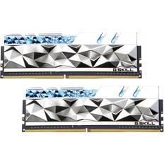 1.55 V RAM-muistit G.Skill 16GB (2 x 8GB) Trident Z Royal Elite, DDR4 4000MHz, CL14, 1.55V, hopea/musta