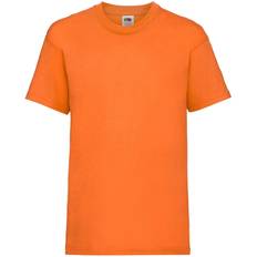 Orange T-shirts Fruit of the Loom Kid's Valueweight T-Shirt 2-pack - Orange