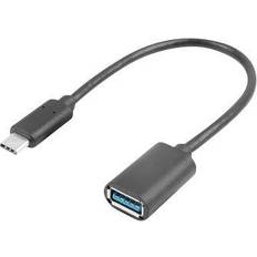 Lanberg USB A-USB C M-F 3.1 (Gen.1) Adapter