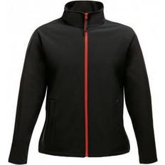 Regatta Women's Standout Ablaze Printable Softshell Jacket - Black/Classic Red