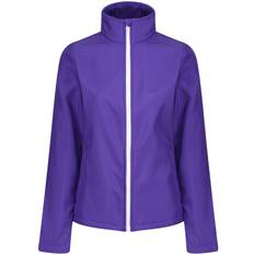 Purple - Softshell Jacket Jackets Regatta Women's Standout Ablaze Printable Softshell Jacket - Purple/Black