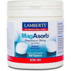 Hart Vitaminen en Mineralen Lamberts MagAsorb Magnesium 150mg