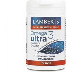 Lamberts Fettsyror Lamberts Omega 3 Ultra Pure Fish Oil 1300mg 60 st