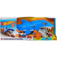 Animal Pistas de Coches Mattel Hot Wheels Shark Chomp Transporter