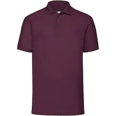 Purple Polo Shirts Children's Clothing Fruit of the Loom Kid's 65/35 Pique Polo Shirt (2-pack) - Burgundy