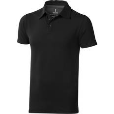 Elevate Markham Short Sleeve Polo Shirt - Solid Black